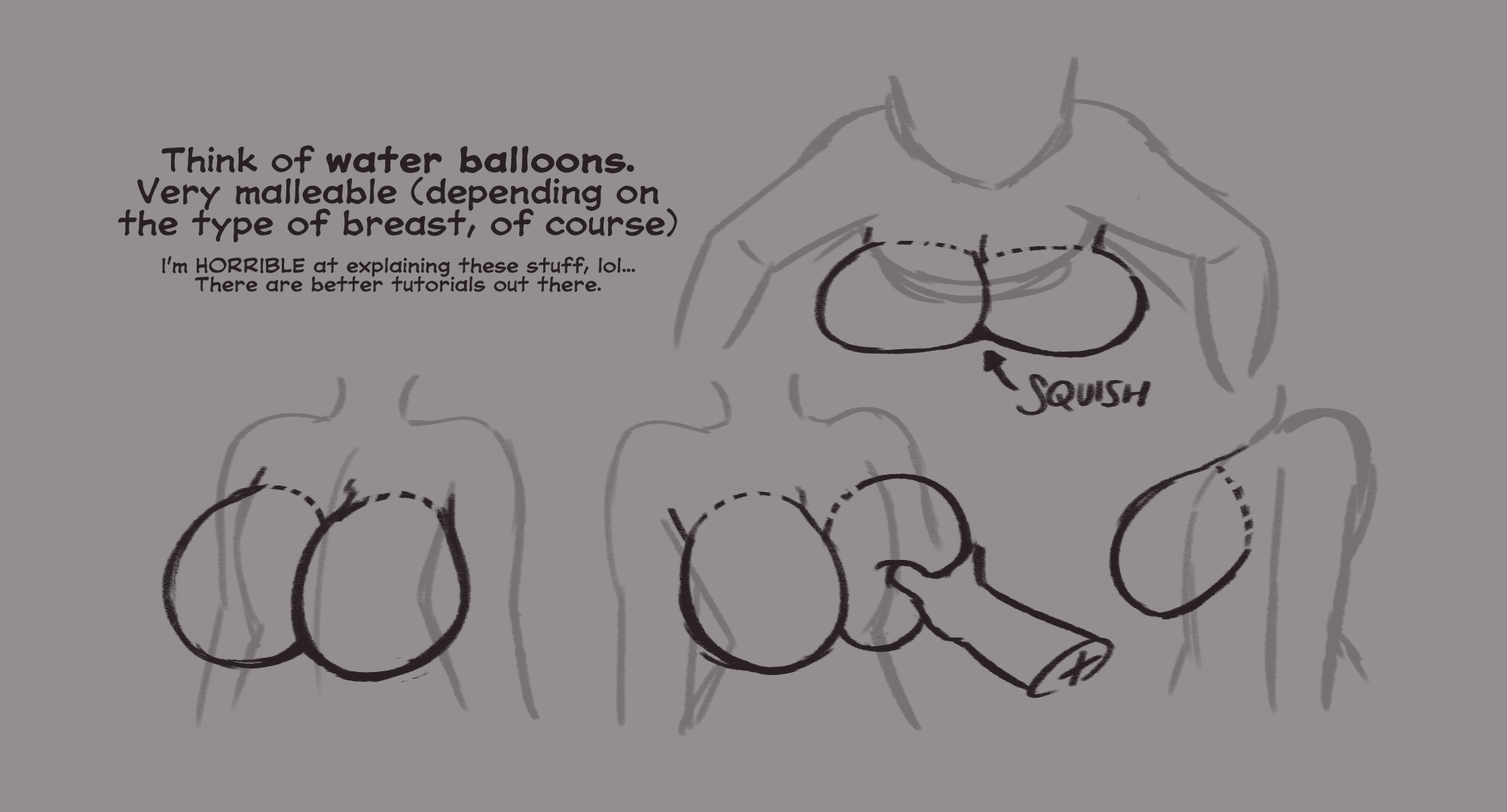 How To Draw Breasts Kinda By Joaoppereira Fur Affinity dot Net
