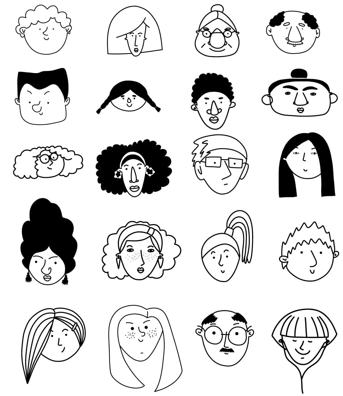 caricature drawing