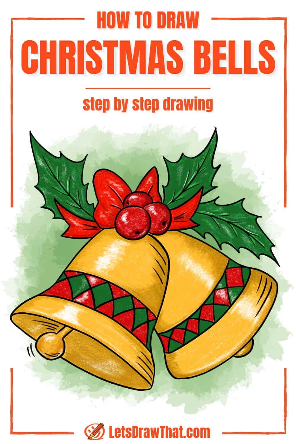 How To Draw Christmas Bells