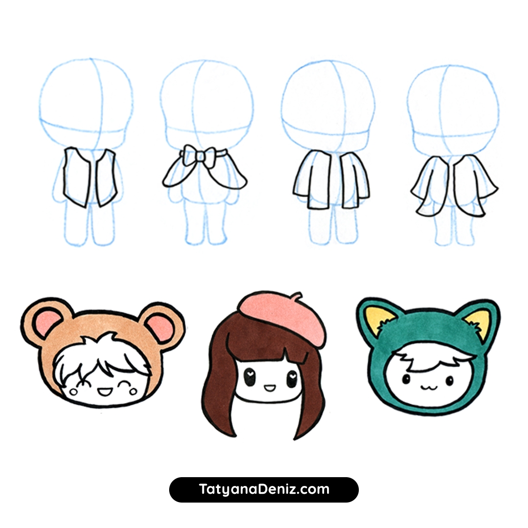 How To Draw Clothes For Kawaii Characters
