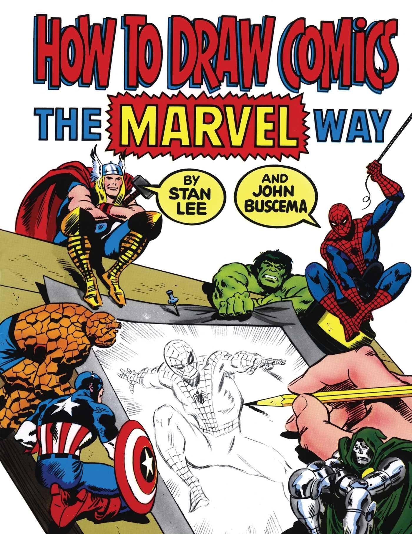 How To Draw Comics The Marvel Way Lee Stan Buscema John 9780671530778 Amazon Books