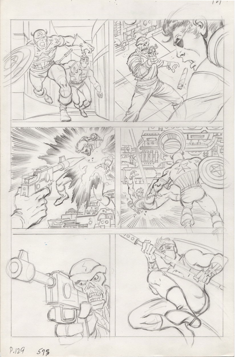 How To Draw Comics The Marvel Way Page 129 In Brian Peck s How To Draw Comics The Marvel Way Comic Art Gallery Room