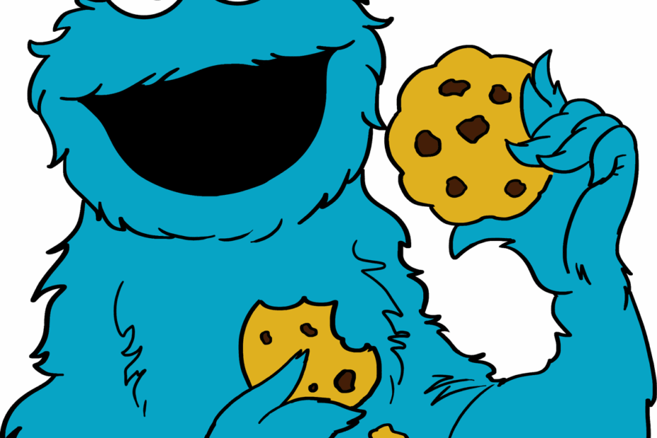 How To Draw Cookie Monster From Sesame Street Easy Drawing Guides