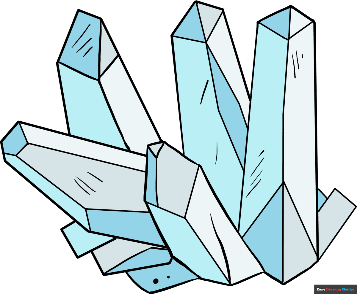 crystal drawing