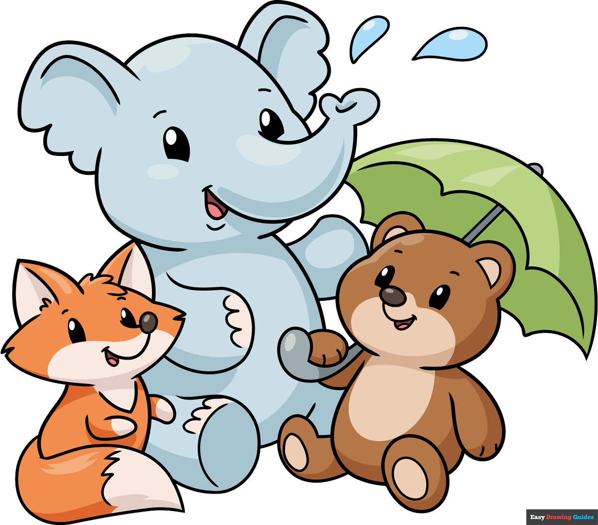 how to draw animals easy