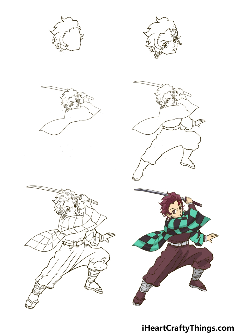 demon slayer drawings