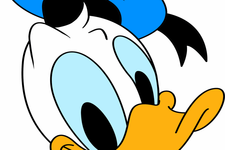How To Draw Donald Duck Really Easy Drawing Tutorial