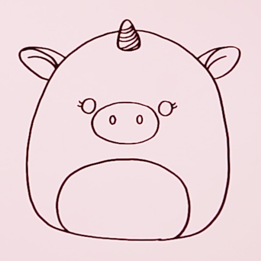 How To Draw Esmeralda Squishmallows 