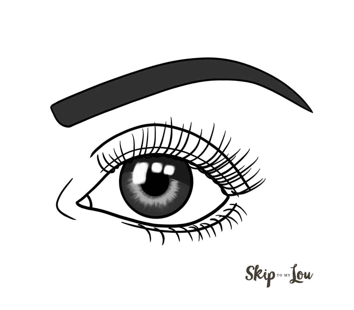 How To Draw Eyes Skip To My Lou