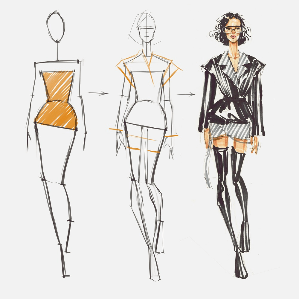 How To Draw Fashion Sketches A Step by Step Guide For Beginners 