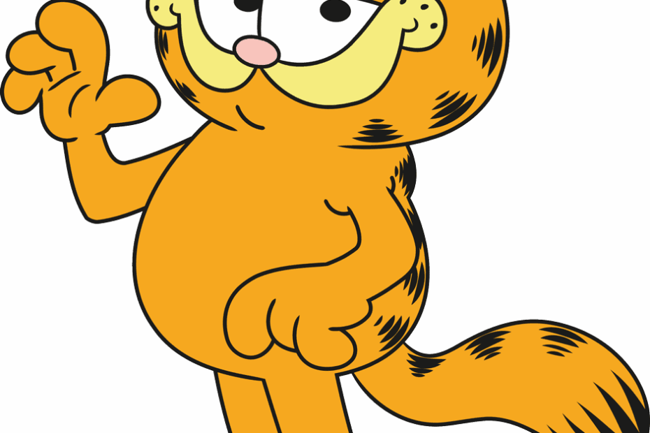 How To Draw Garfield Easy Drawing Guides