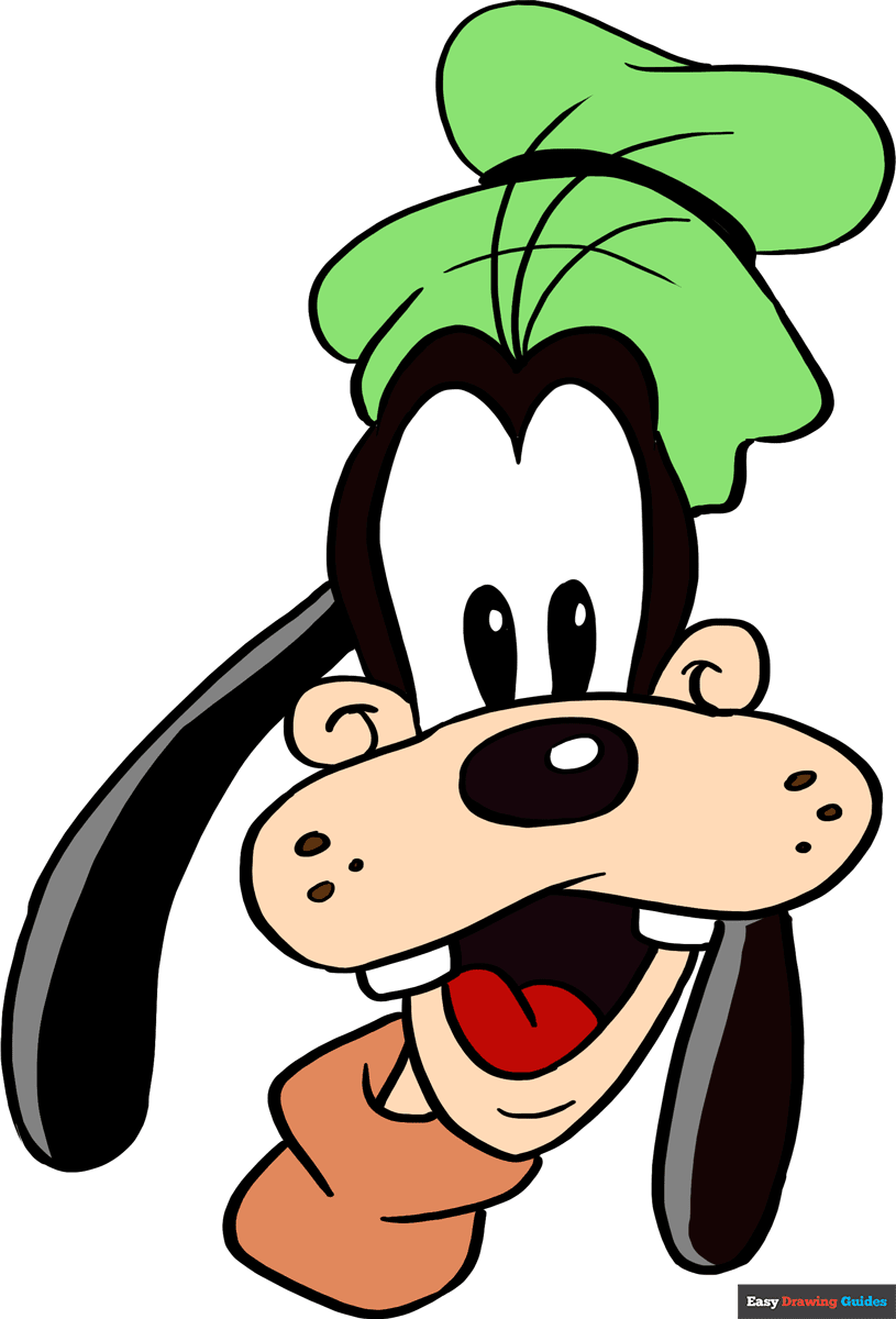 How To Draw Goofy Really Easy Drawing Tutorial