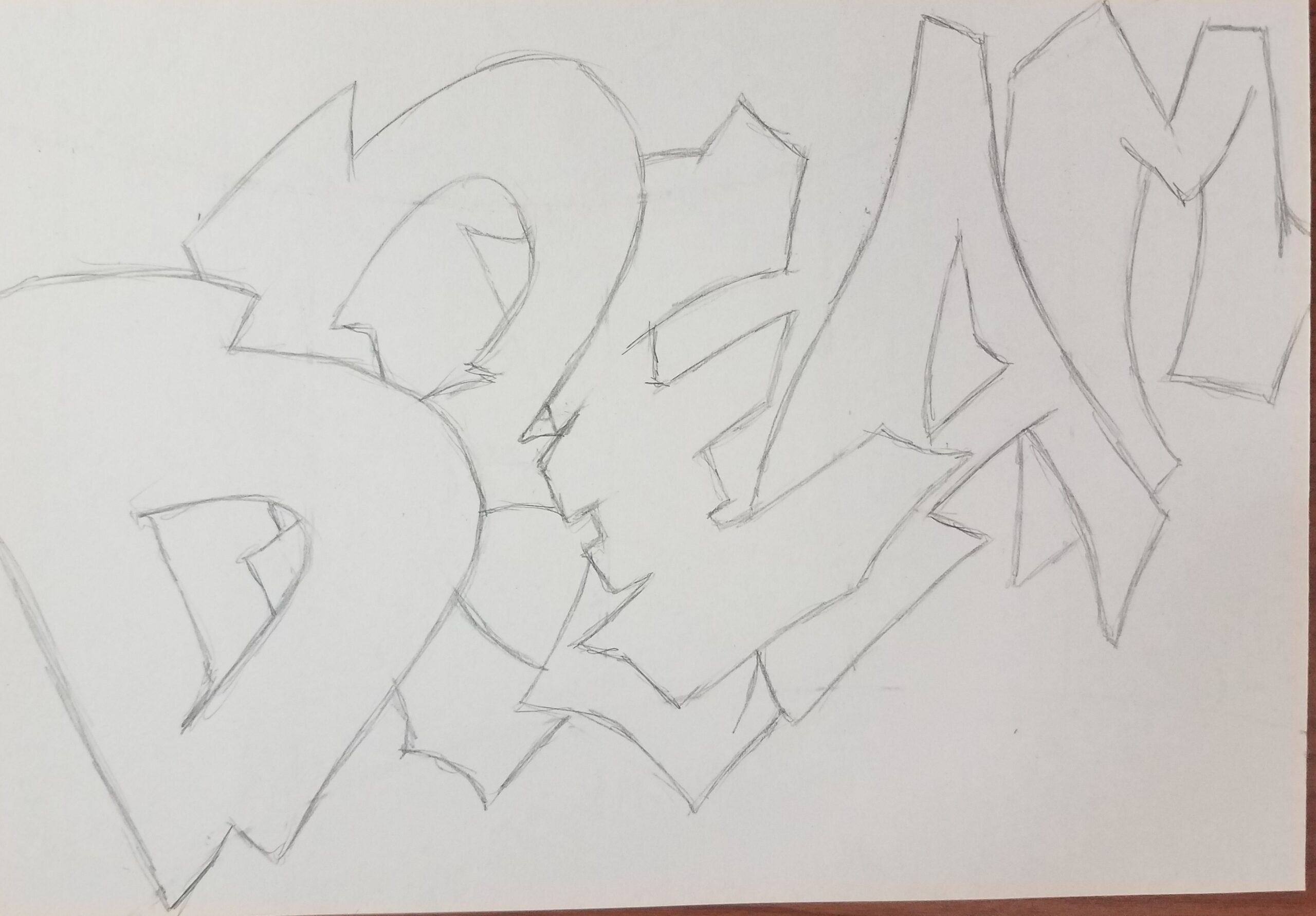 drawings of graffiti