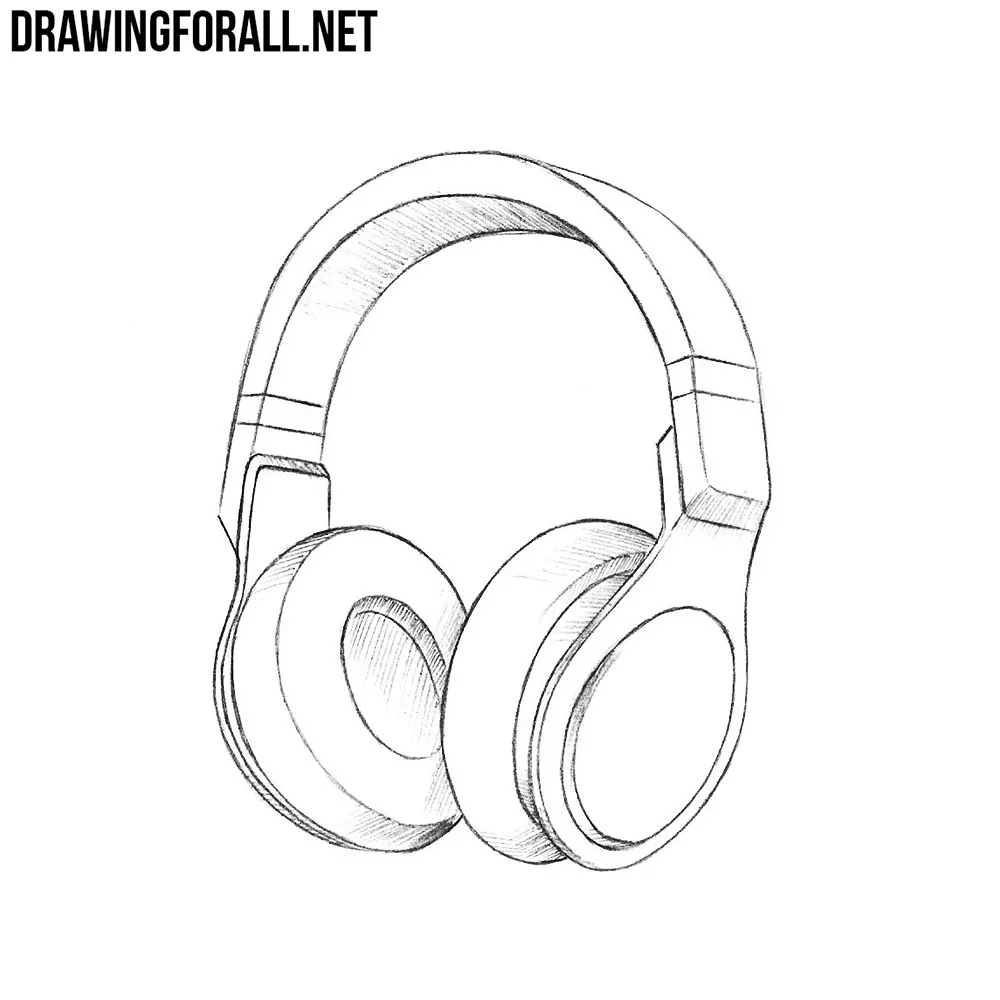 How To Draw Headphones