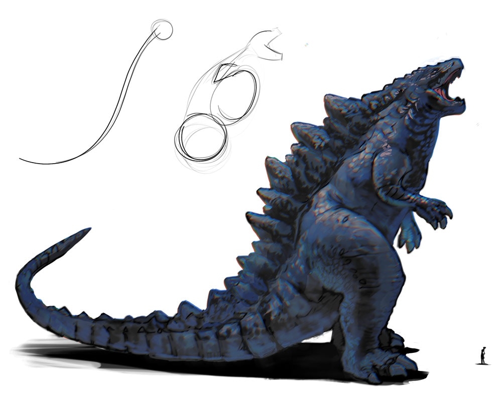 How To Draw Kaiju The Godzilla Sized Step by Step Guide GVAAT S WORKSHOP