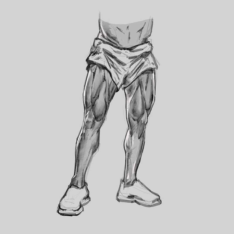 How To Draw Legs The Easy Step by Step Guide With Simplified Anatomy GVAAT S WORKSHOP