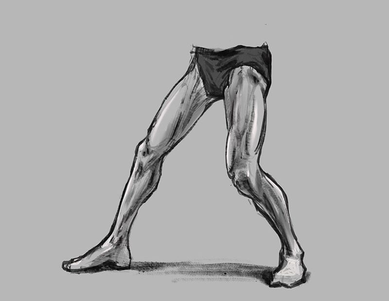 How To Draw Legs The Easy Step by Step Guide With Simplified Anatomy GVAAT S WORKSHOP
