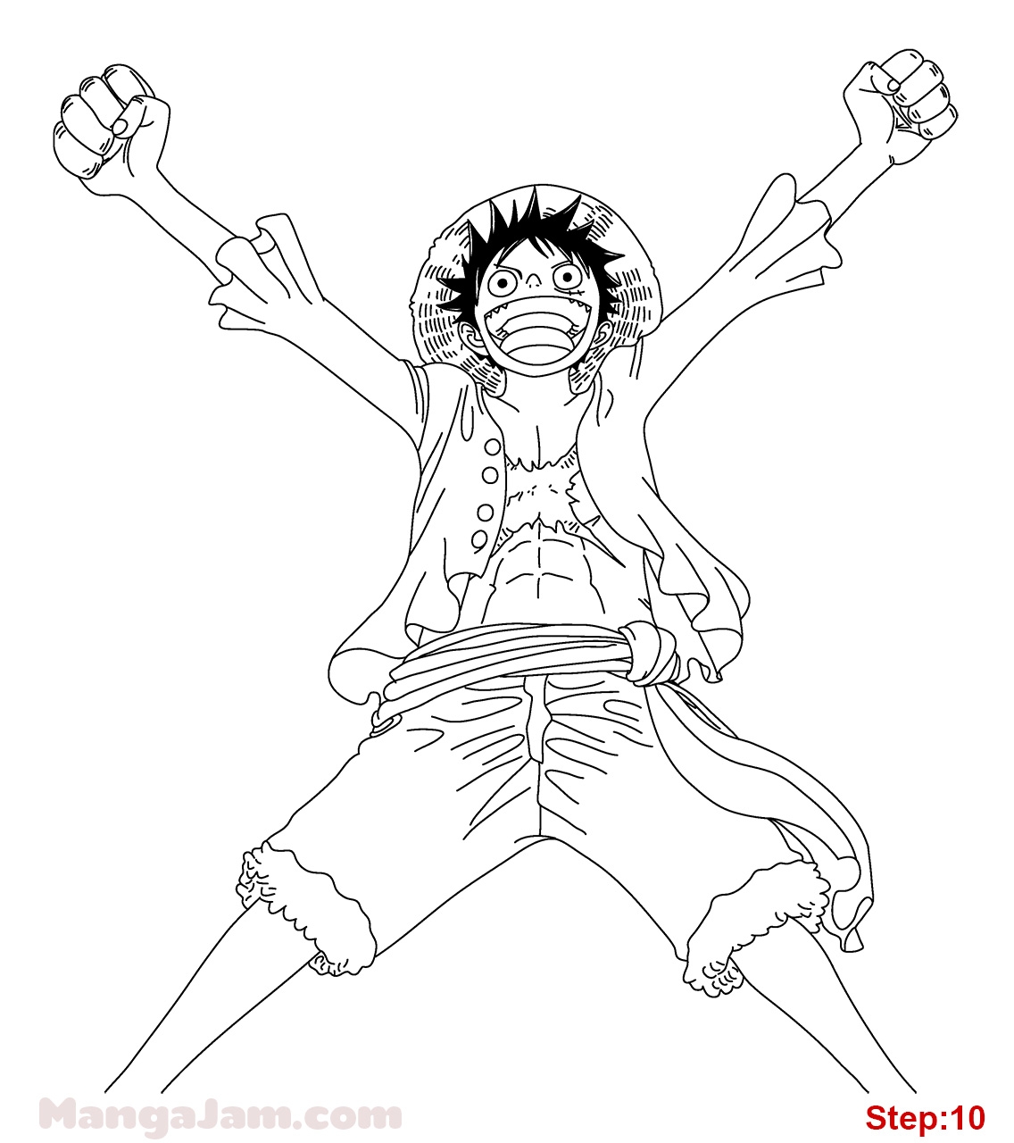 luffy drawings
