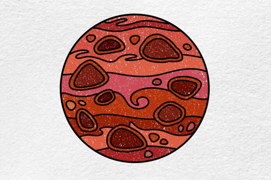 How To Draw Mars HelloArtsy