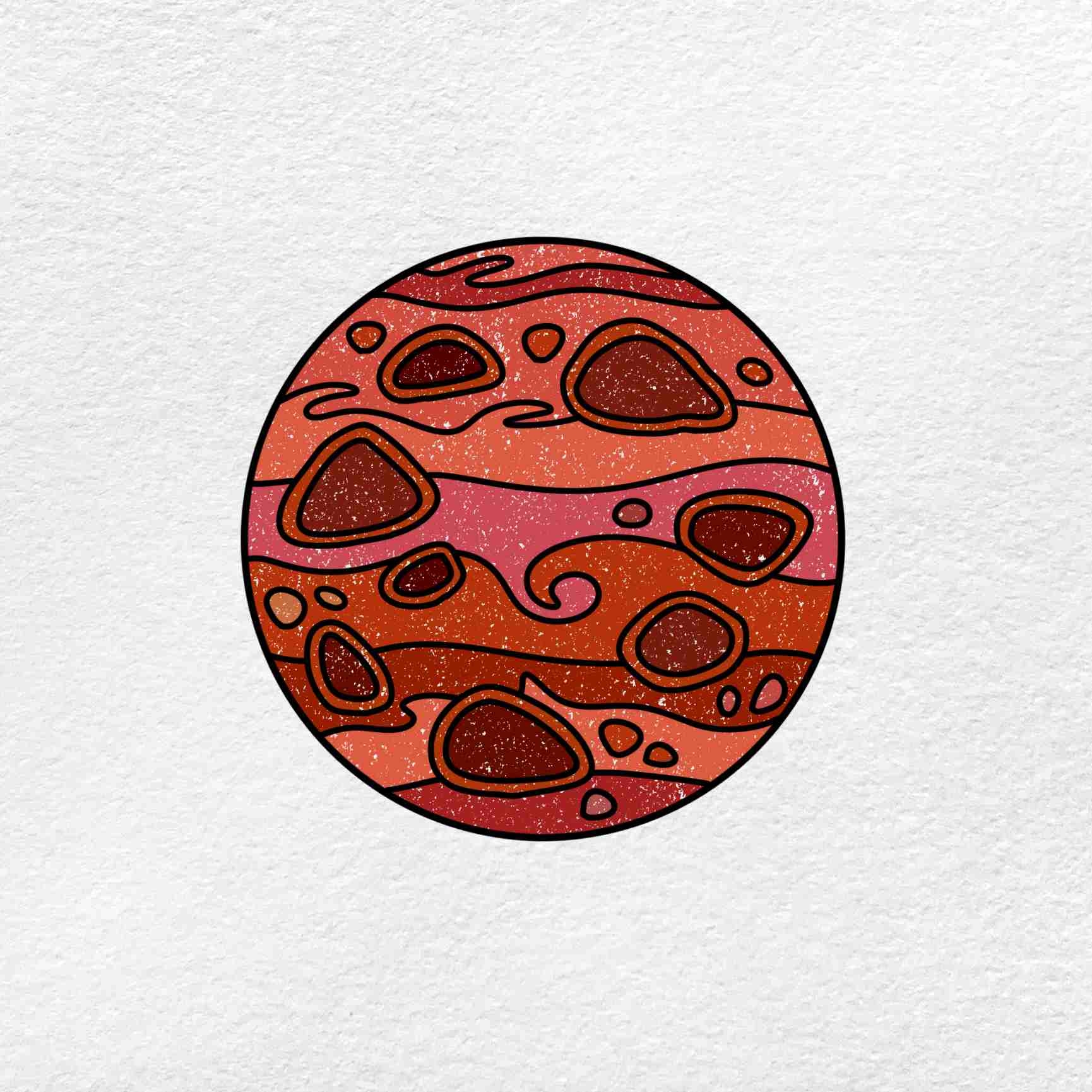 How To Draw Mars HelloArtsy