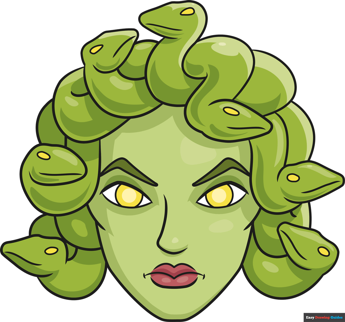 medusa drawing