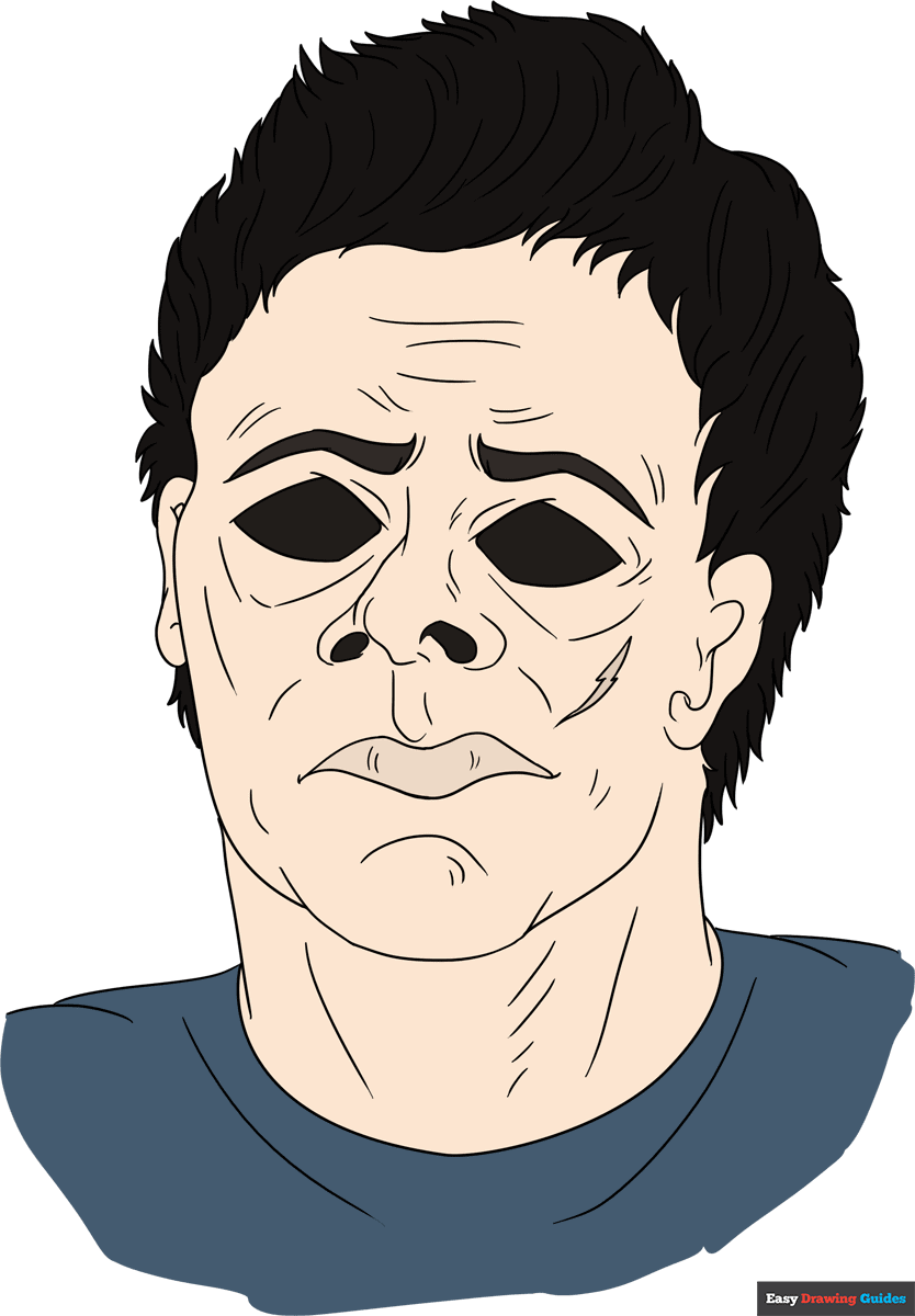 drawing michael myers