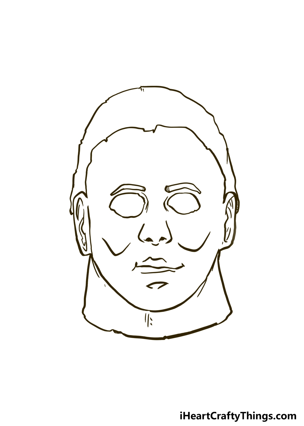 How To Draw Michael Myers Step By Step 