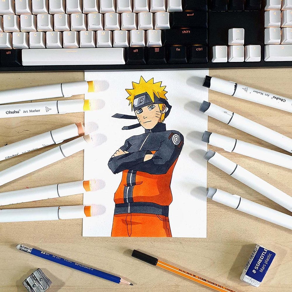How To Draw Naruto Easy To Follow Step By Step Guide
