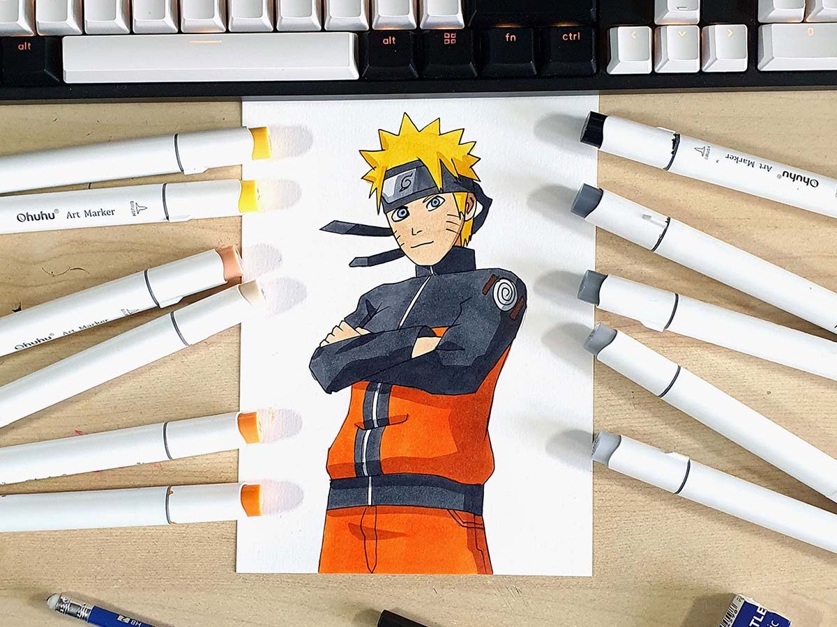 naruto drawing