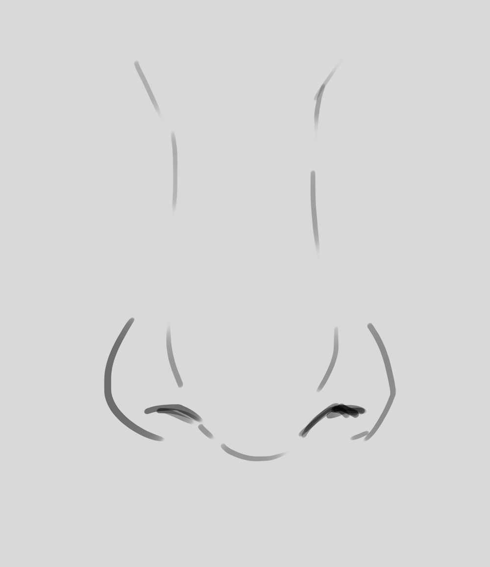 How To Draw Noses With Sketching References XPPen