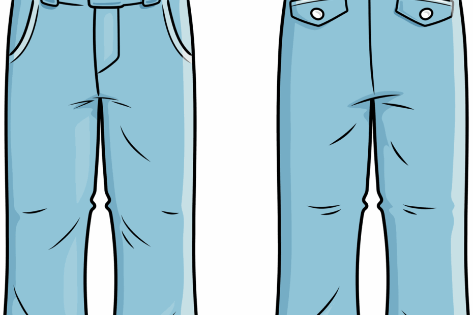 How To Draw Pants Really Easy Drawing Tutorial