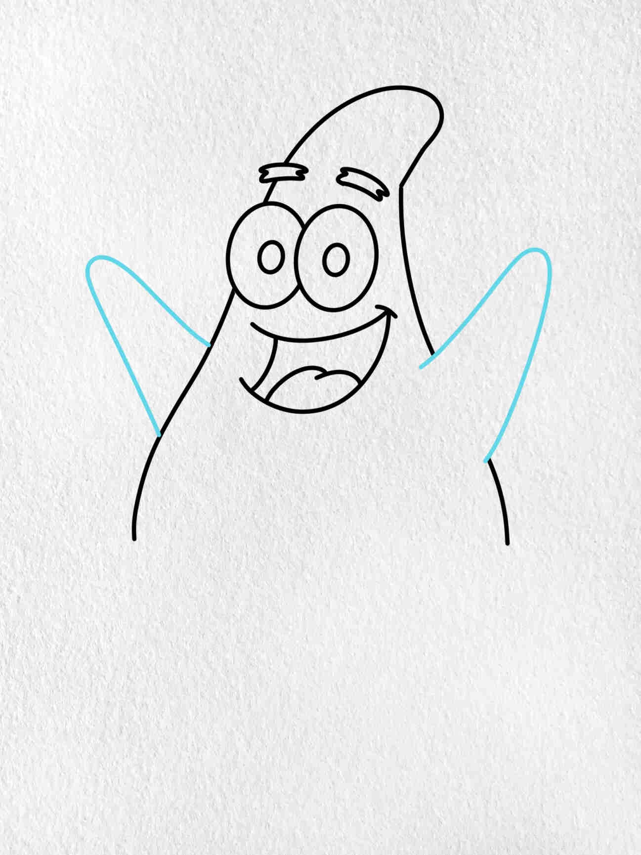 How To Draw Patrick Star HelloArtsy