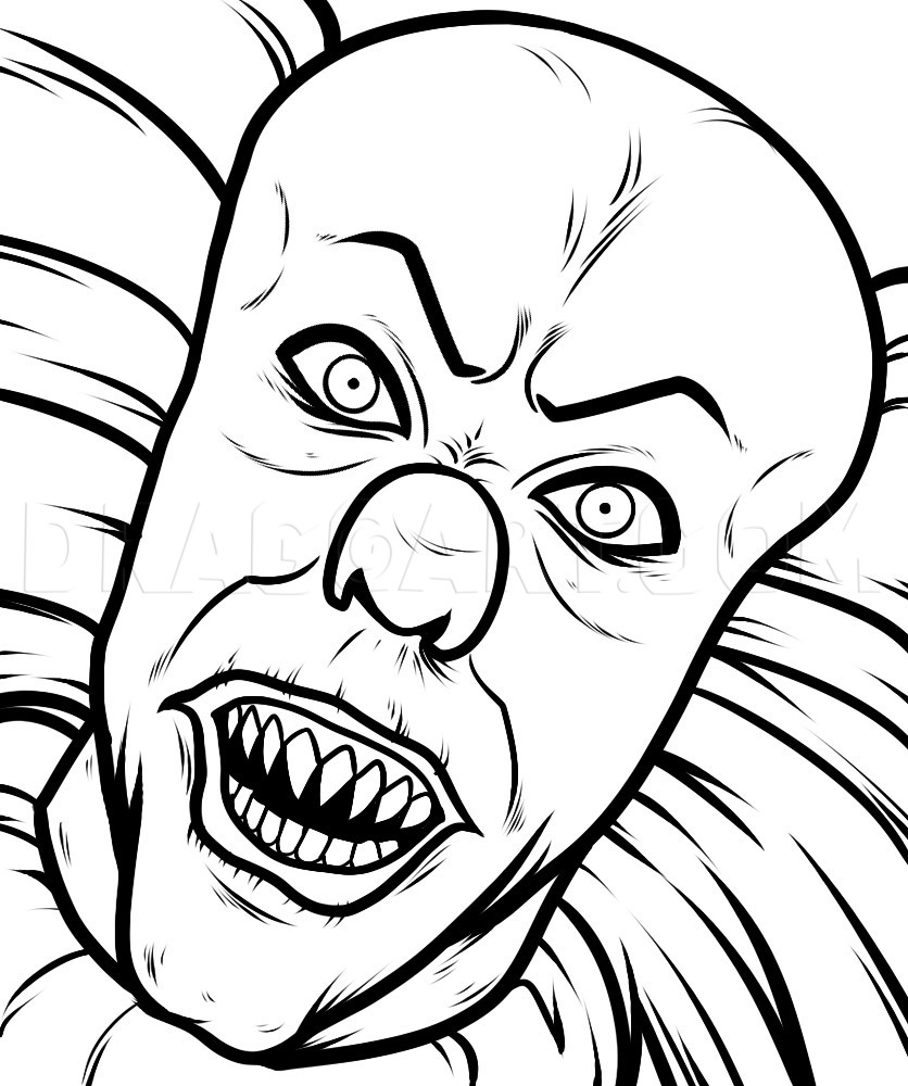 pennywise drawing