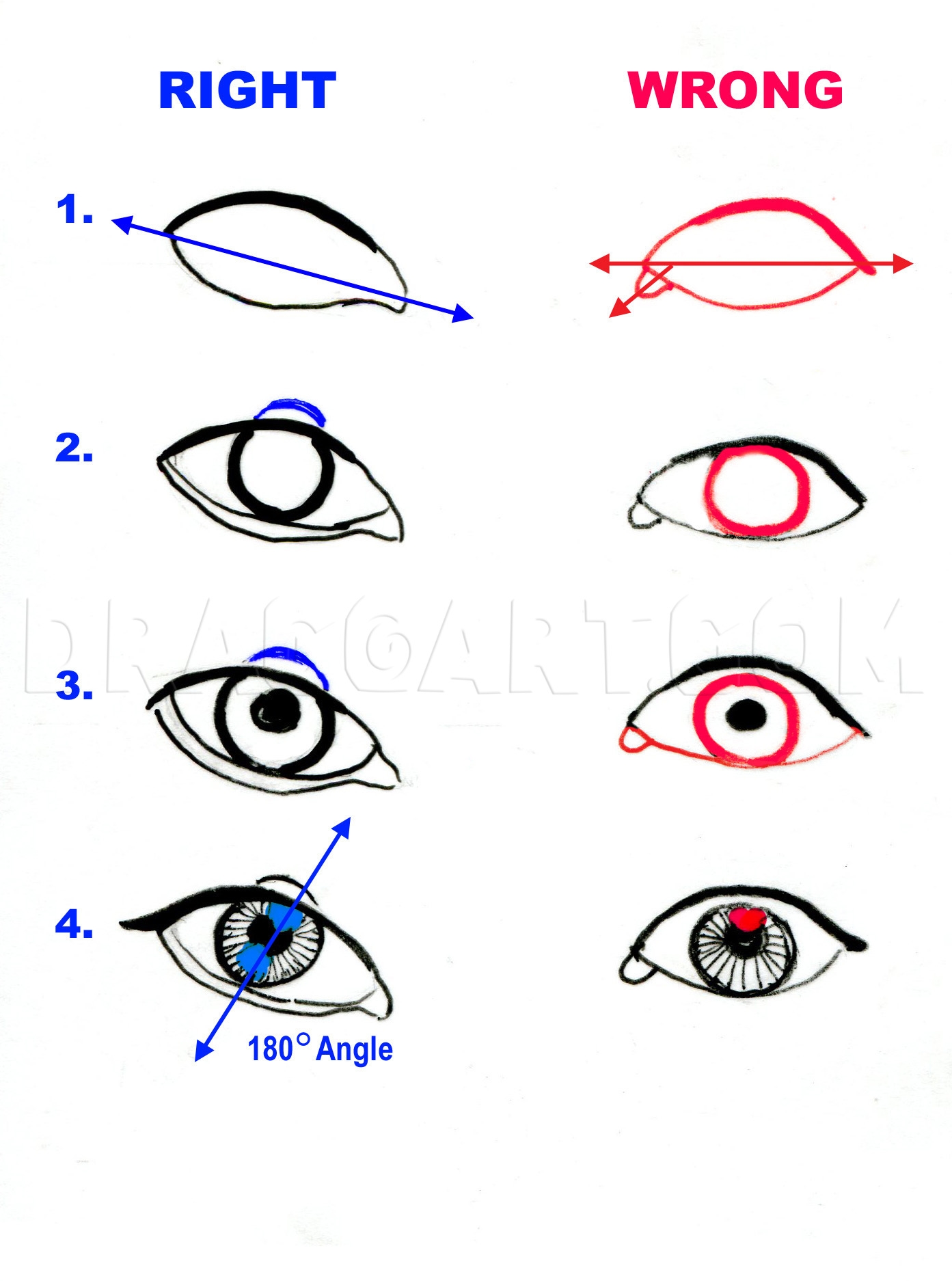 How To Draw Realistic Eyes Sketch Eyes Drawing Step By Step By 