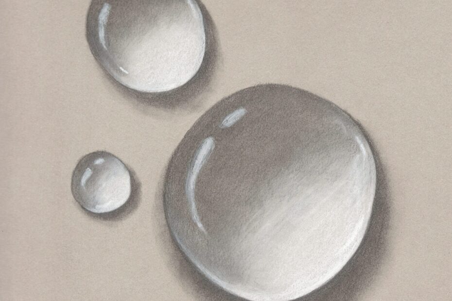 How To Draw Realistic Water Droplets Arteza