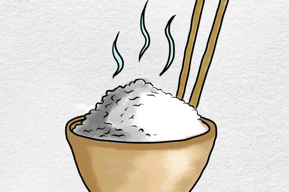 How To Draw Rice HelloArtsy