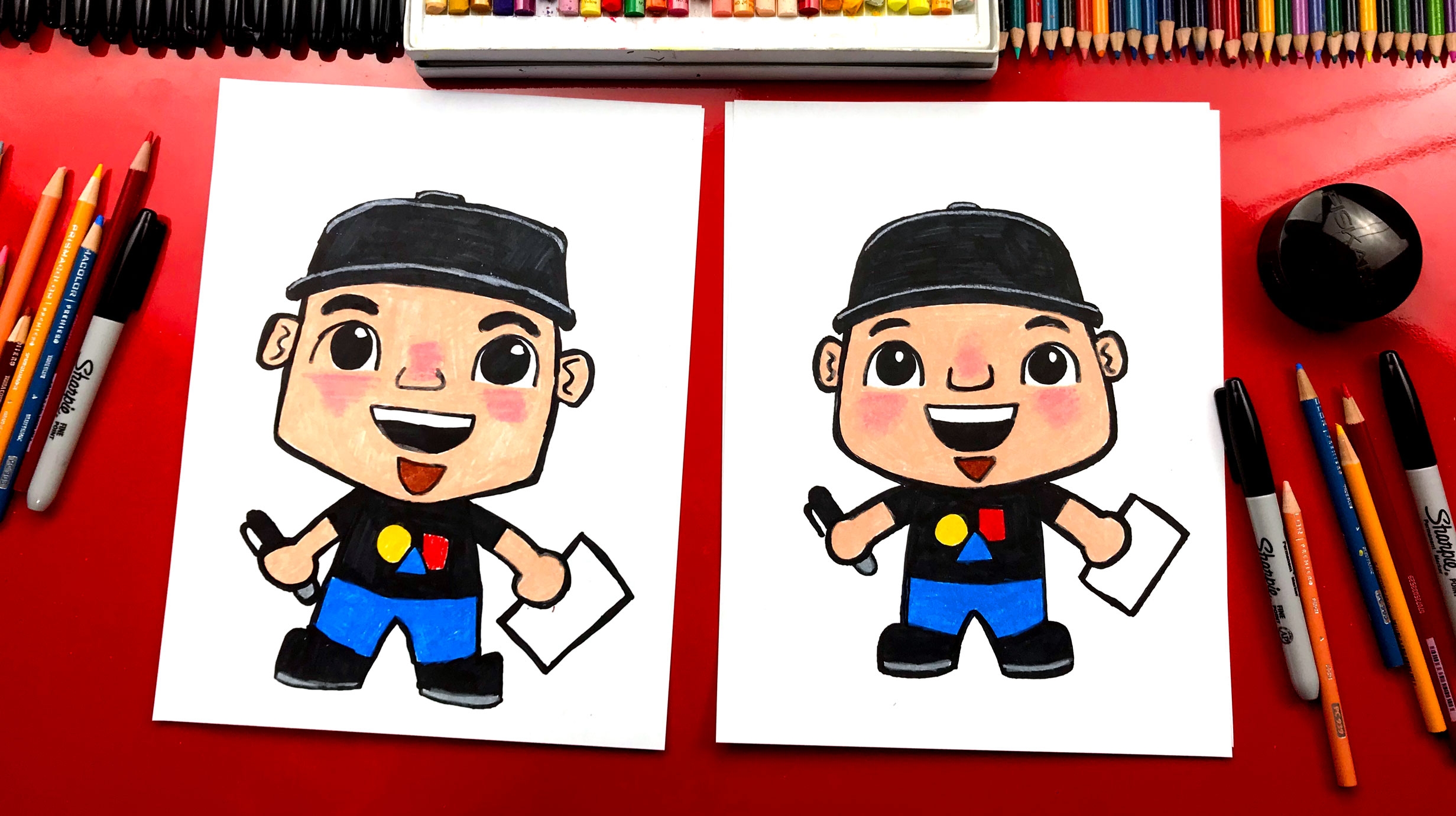 How To Draw Rob From Art For Kids Hub Art For Kids Hub 