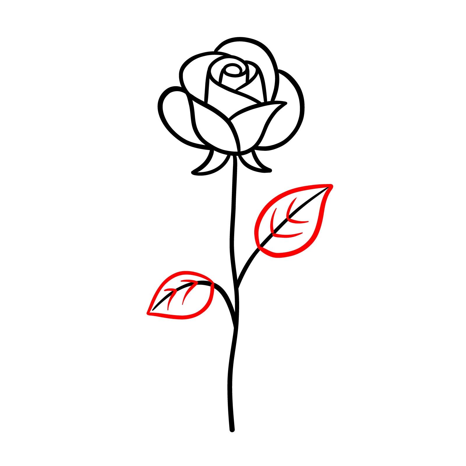 How To Draw Roses 8 Easy Step by Step Guides In 1