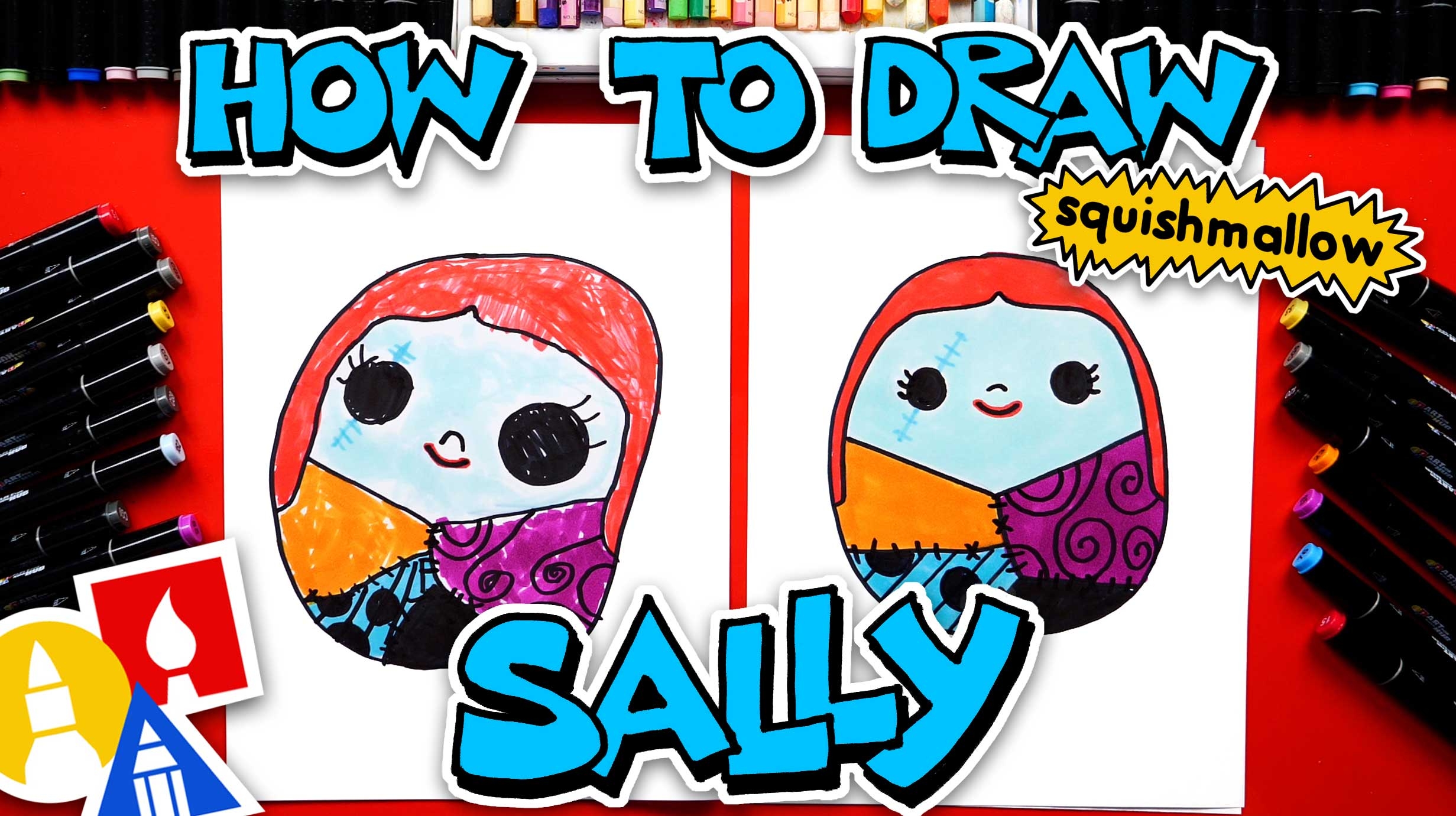 how to draw a squishmallow