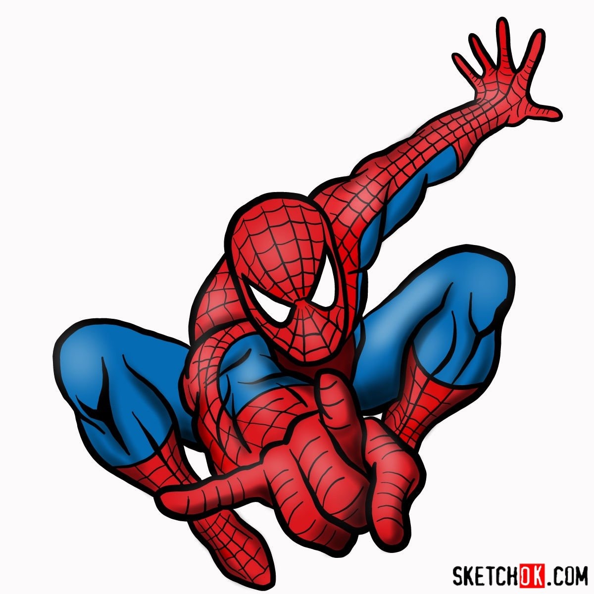 How To Draw Spider Man In A Jump A Fun And Easy Drawing Guide
