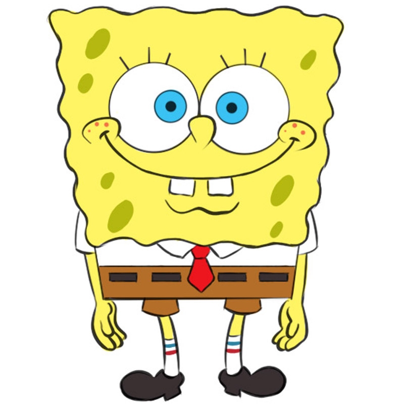 How To Draw Spongebob Easy Drawing Art