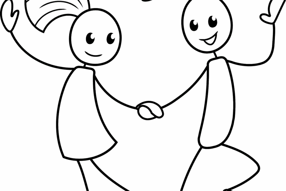 How To Draw Stick Figures Dancing Really Easy Drawing Tutorial
