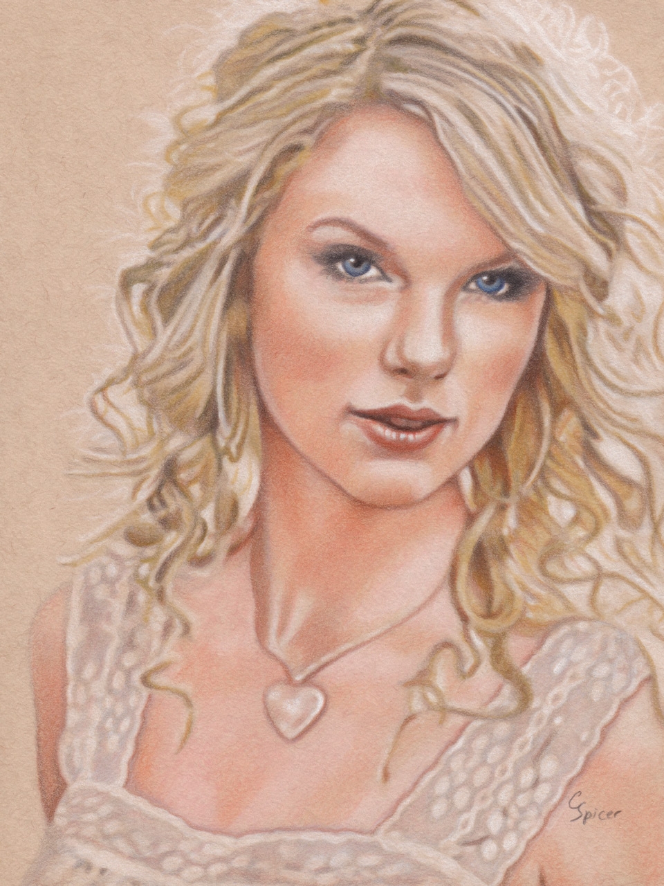 How To Draw Taylor Swift Fine Art Tutorial By Christopher Spicer CBSpicer Art