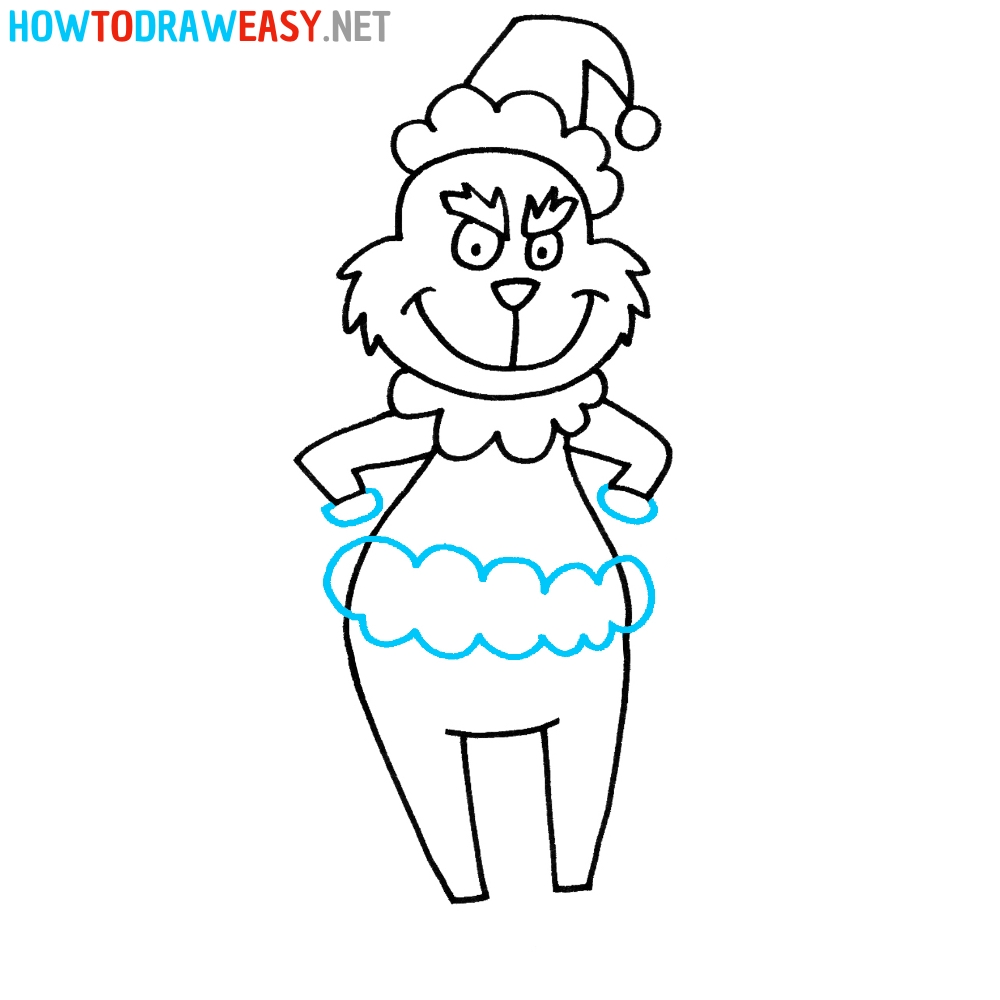 How To Draw The Grinch Draw For Kids