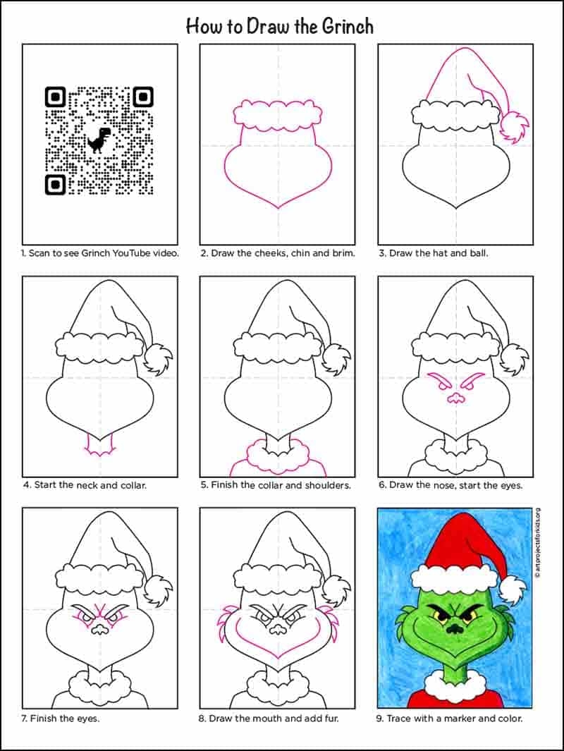 grinch drawings
