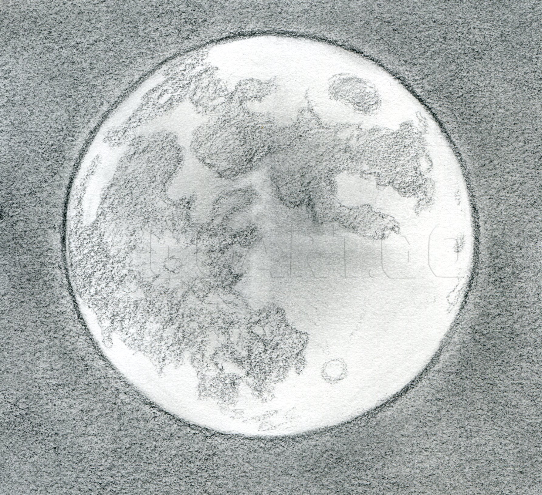 How To Draw The Moon Drawing Step By Step By Finalprodigy DragoArt