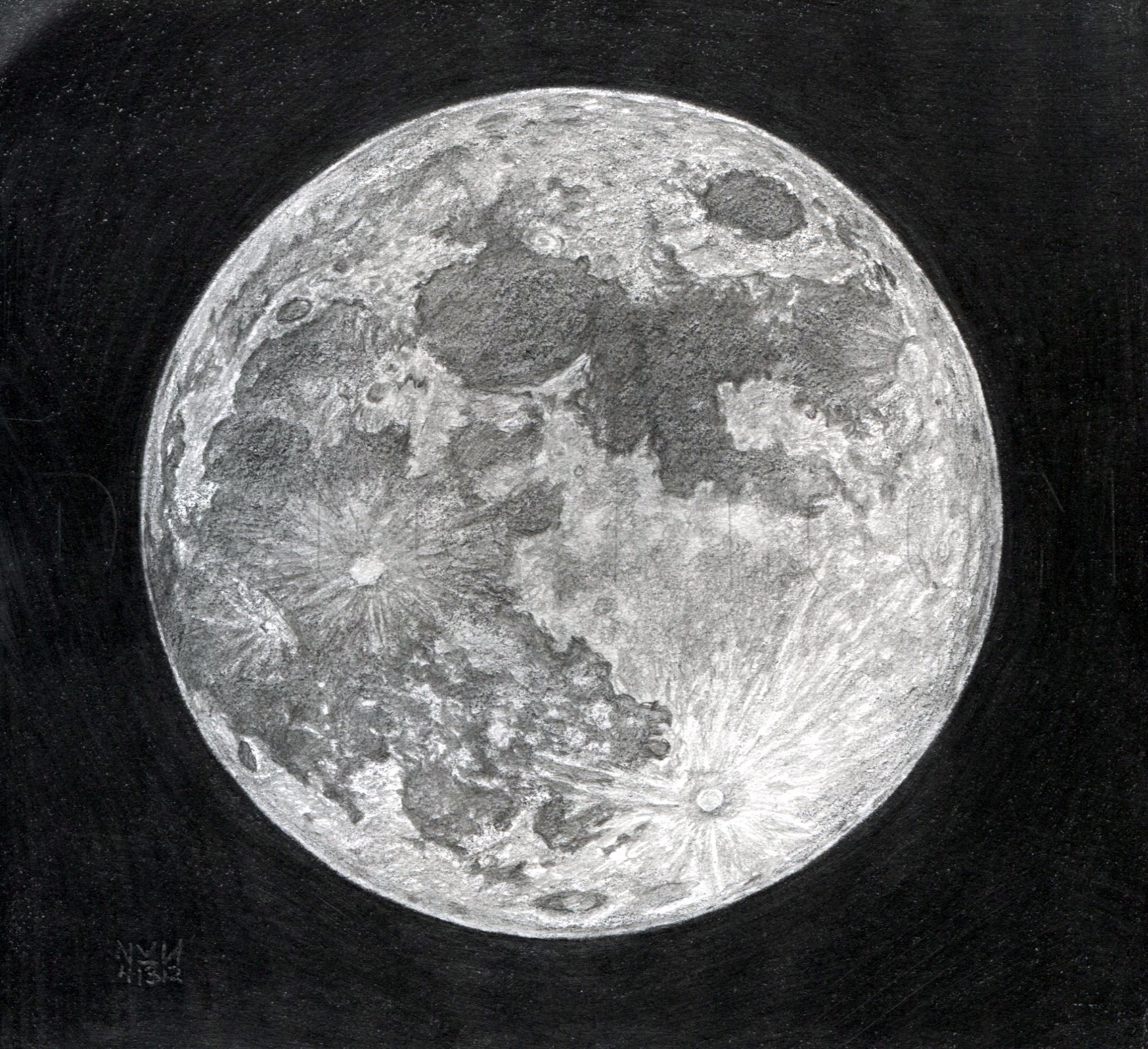 How To Draw The Moon Drawing Step By Step By Finalprodigy DragoArt