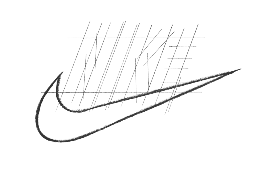 How To Draw The Nike Logo 7 Simple Steps FakeClients Blog