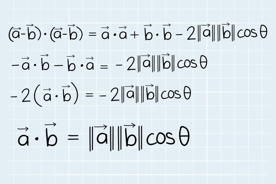 How To Find The Angle Between Two Vectors Formula U0026 Examples