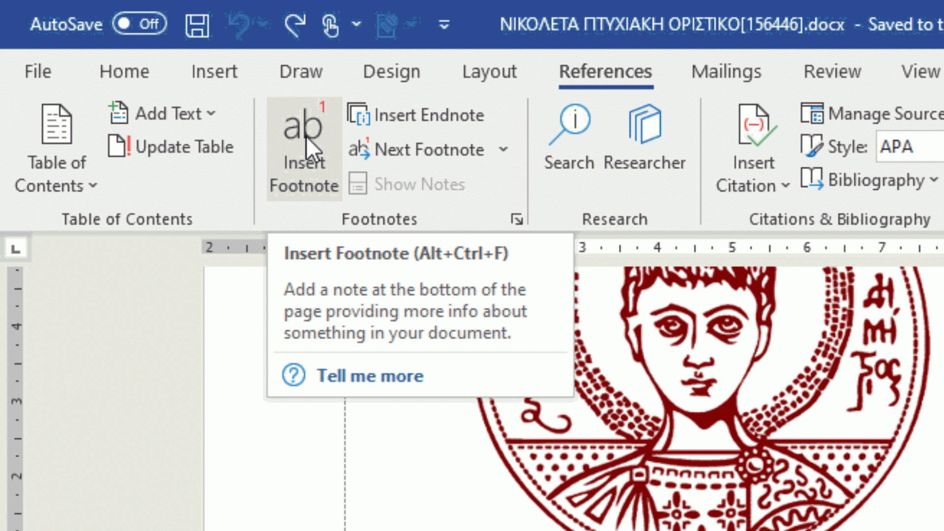 How To Insert A Footnote In A Microsoft Word Document Smart Office